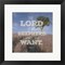 Framed Art Psalm 23 The Lord is My Shepherd - Photo Wall Decor 18x24 Artwork